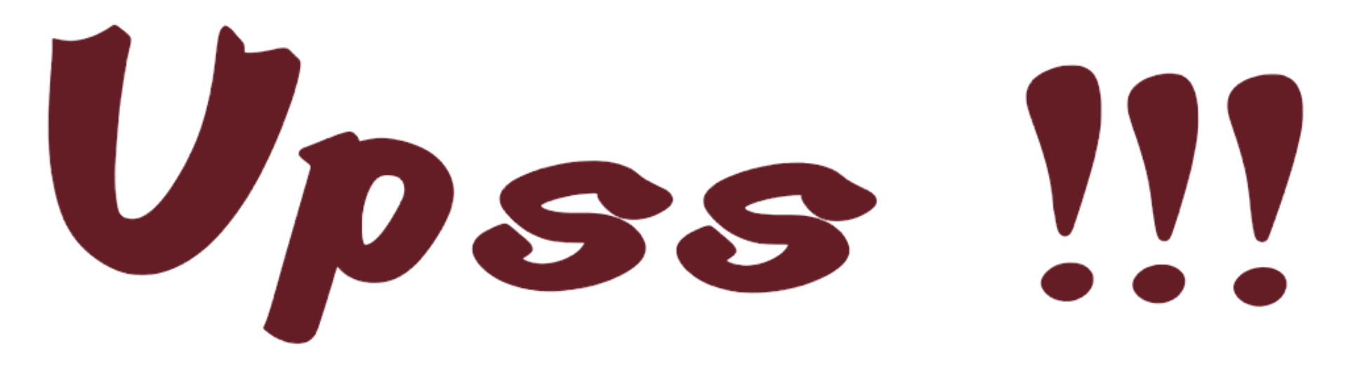 Logo Zapatería Upss!!!